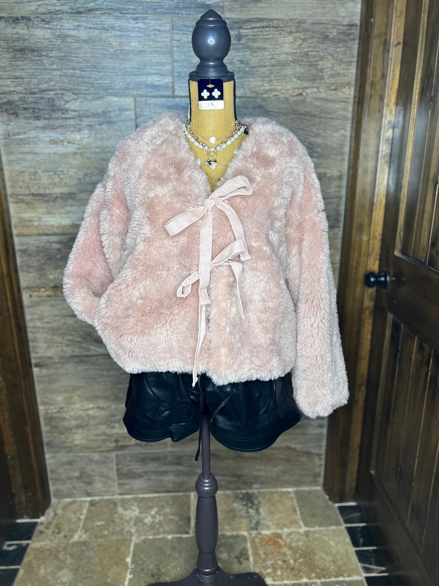 Winter Rose Fur Jacket