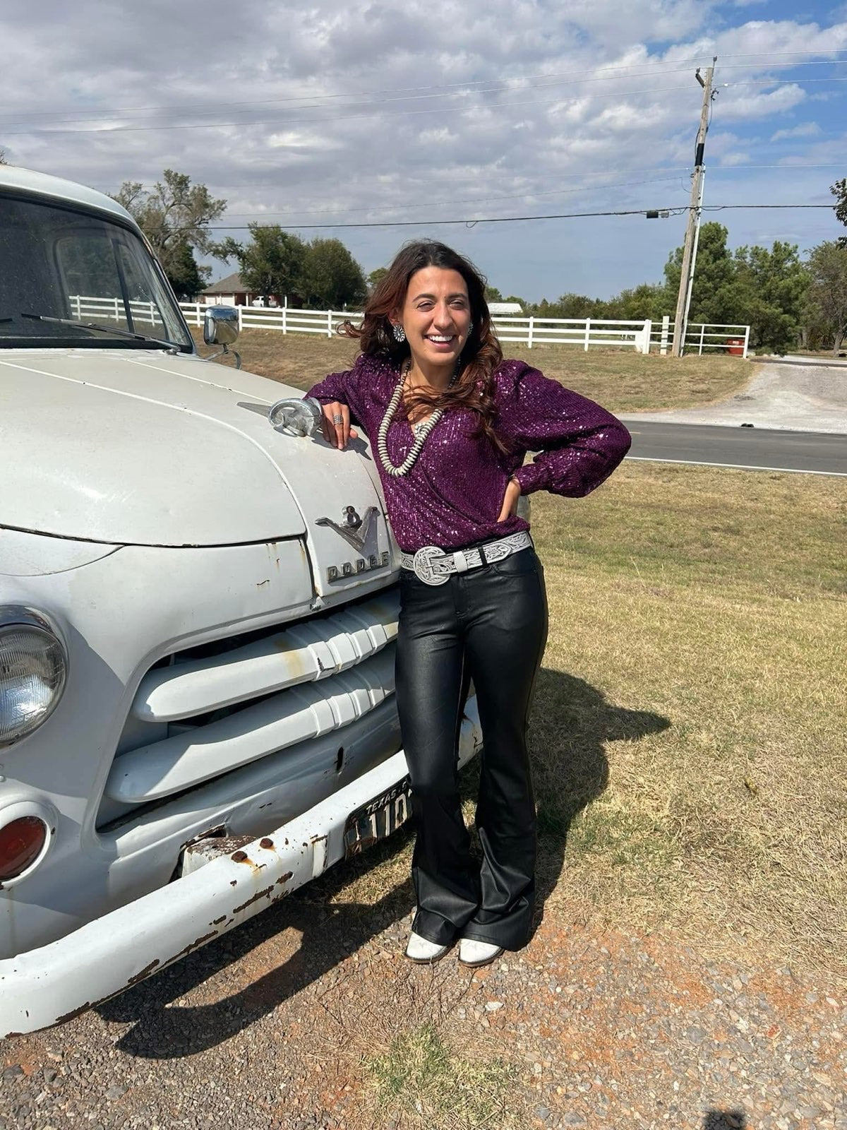 Violet Body Suite Blouse